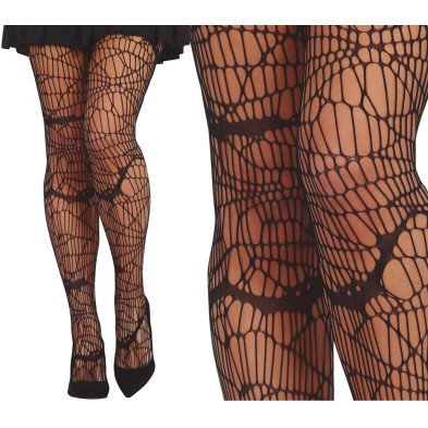 Pantys de tela de araña