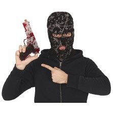 Pistola con sangre