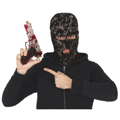 Pistola con sangre
