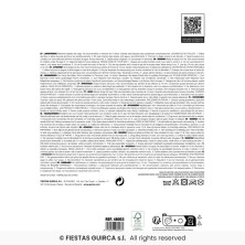 Peluca media melena blanca y negra