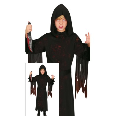 Túnica infantil con sangre