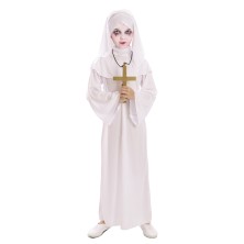 Disfraz de monja blanca infantil