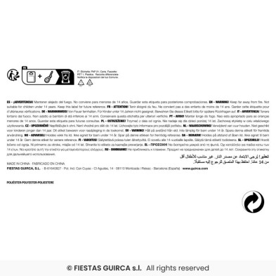 Chistera Negra Extra