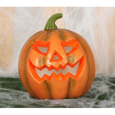Calabaza Halloween con luz