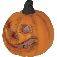 Calabaza con luz
