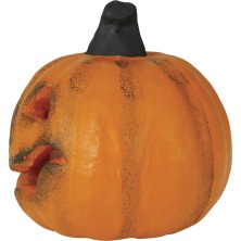 Calabaza con luz