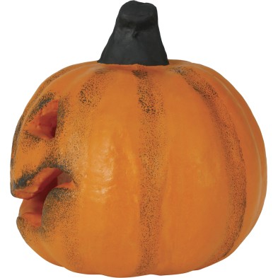 Calabaza con luz