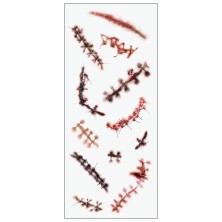 Tatuajes de heridas Halloween