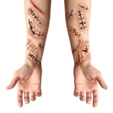 Tatuajes de heridas Halloween