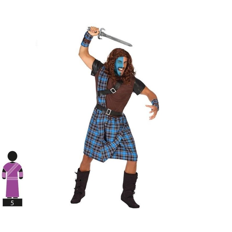 Disfraz de escoces