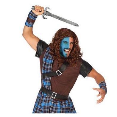 Disfraz de guerrero escocés