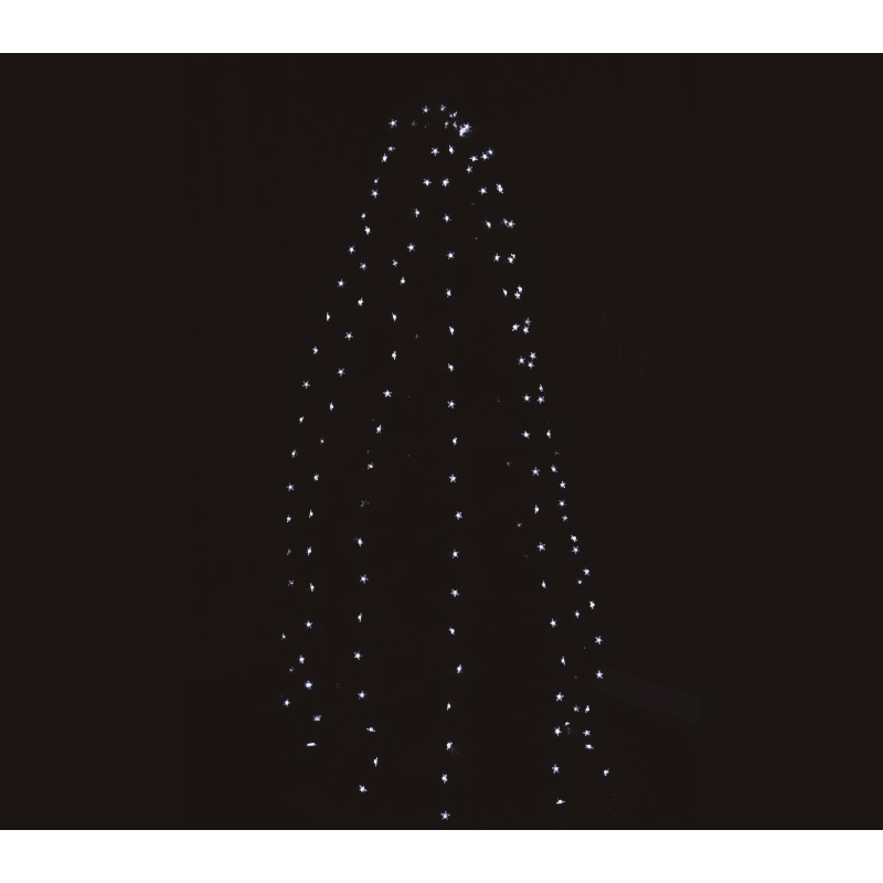 Rama 200 led estrellas blancas