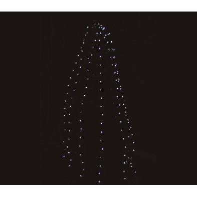 Rama 200 led estrellas blancas