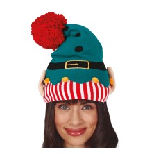 Sombrero de elfo con borla