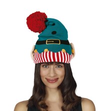 Sombrero de elfo con borla