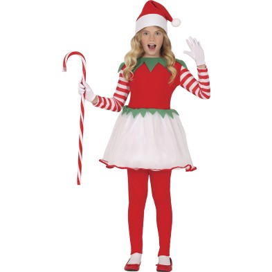 Disfraz de elfa de la navidad