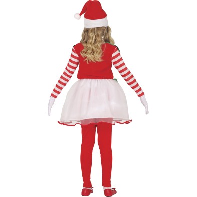 Disfraz de elfa de la navidad