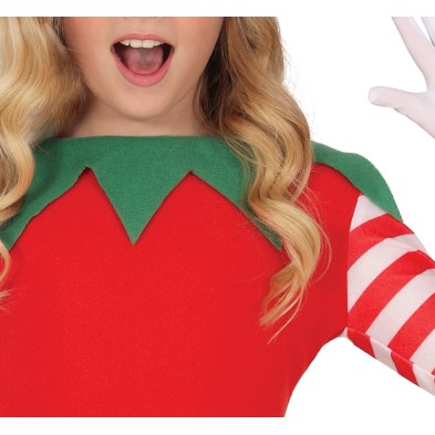 Disfraz de elfa de la navidad