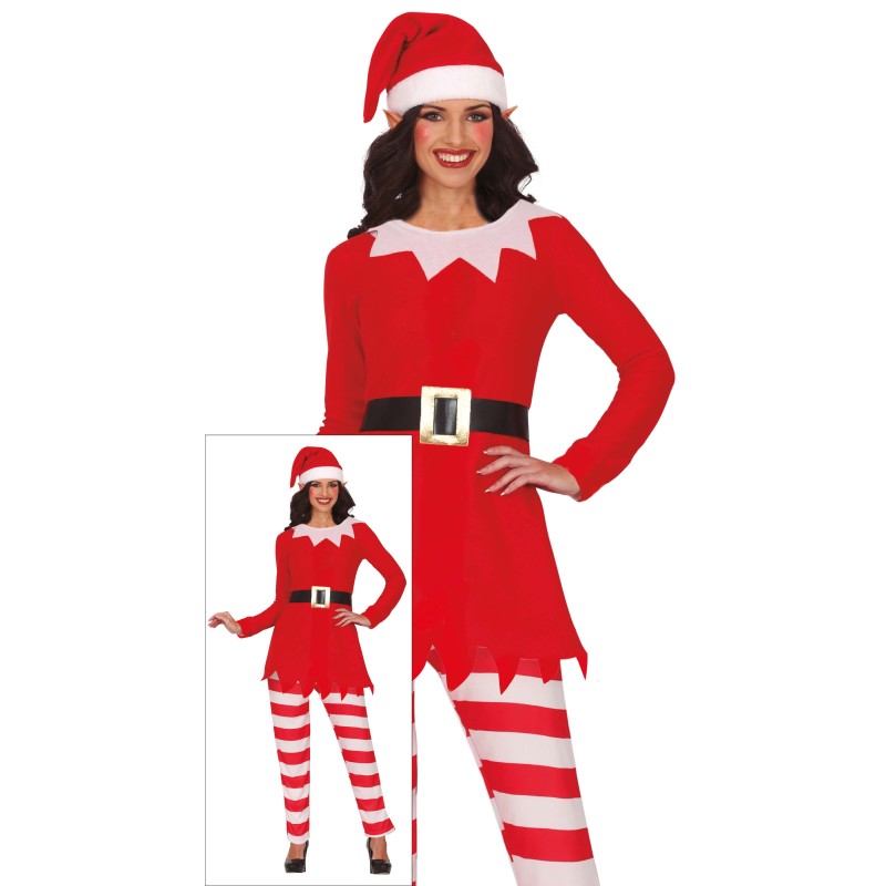 Disfraz de elfa navidad