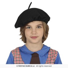 Boina negra Infantil