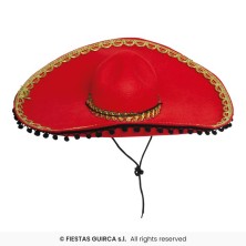 Sombrero Mariachi rojo
