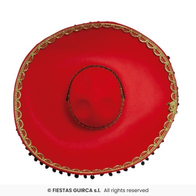 Sombrero Mariachi rojo