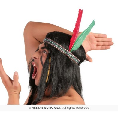 Cinta de Indio con plumas