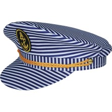 Gorra marinera a rayas