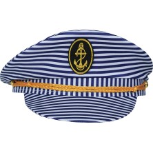 Gorra marinera a rayas