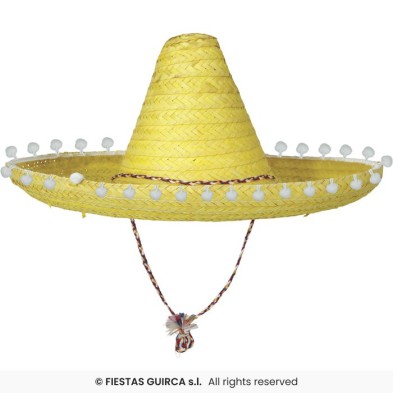 Sombrero Mexicano Amarillo