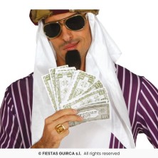 Bolsa de billetes falsos