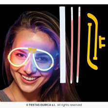 Gafas de luz luminosas