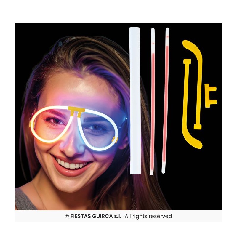 Gafas de luz luminosas