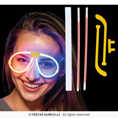 Gafas de luz luminosas