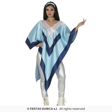 Poncho Disco Mujer