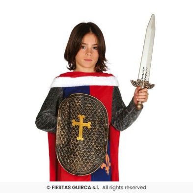 Escudo con Espada Medieval