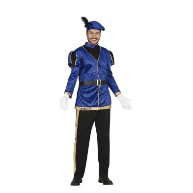 Disfraz de Paje Azul