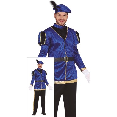 Disfraz de Paje Azul