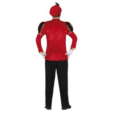 Disfraz de paje rojo