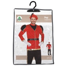 Disfraz de paje rojo
