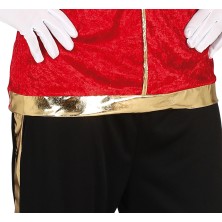 Disfraz de paje rojo