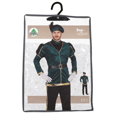 Disfraz de Paje verde