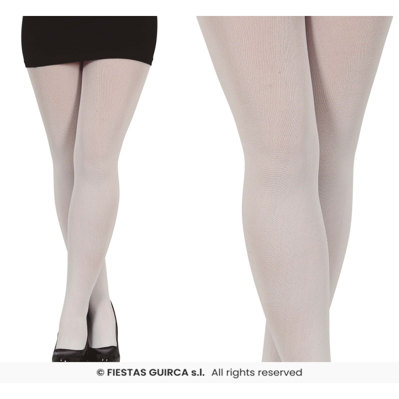 Pantys blancos adulto