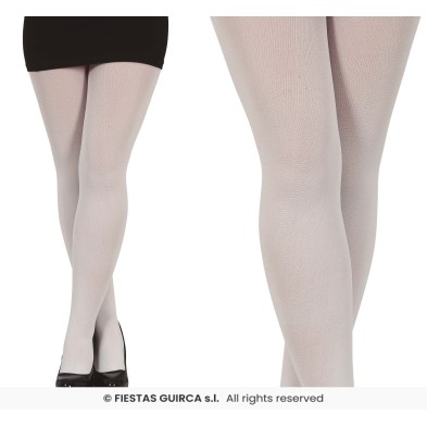 Pantys blancos adulto