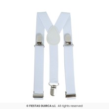 Tirantes blancos infantiles