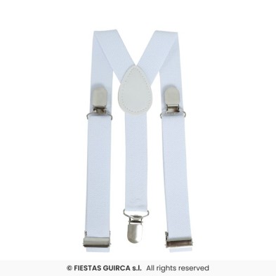 Tirantes blancos infantiles