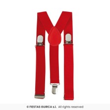 Tirantes rojos infantiles