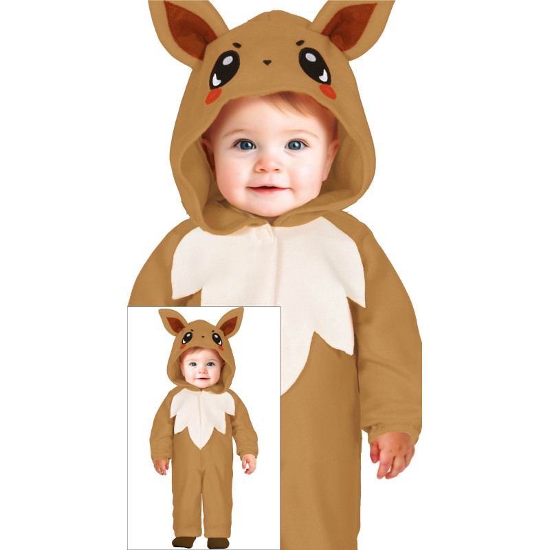 Disfraz de Zorrito marrón para bebé