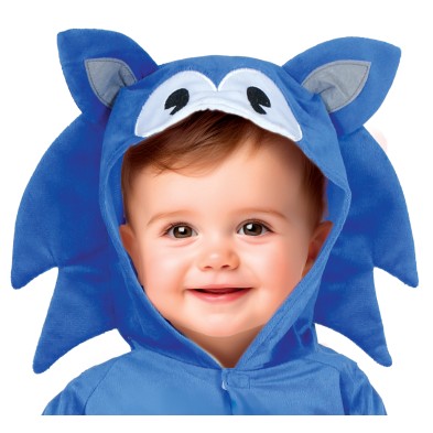 Disfraz de muñeco azul para bebe