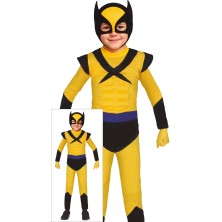 Disfraz de héroe amarillo